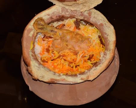 Chicken Biryani Stock Photos