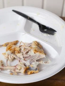 Chicken Bones Stock Photos