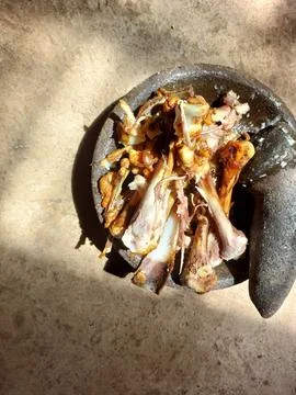 Chicken bones Stock Photos