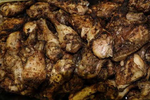 Chicken Boucané close up Foto stock