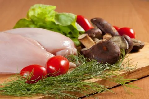 Chicken breast Foto stock