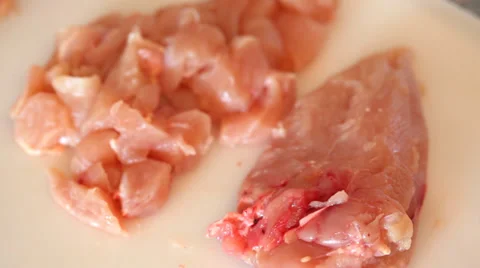 Chicken breasts Stock Footage 35846498