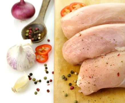 Chicken breasts Stock Photos