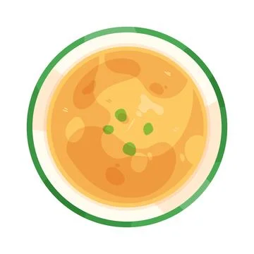 Chicken broth Stock Illustration