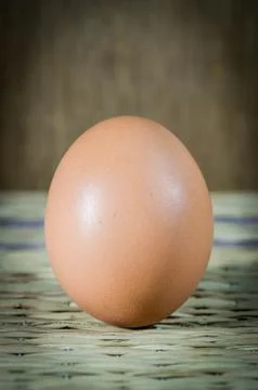 Chicken brown eggs Stock Photos