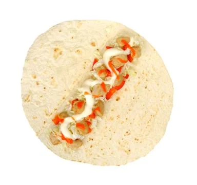 Chicken burito Stock Photos