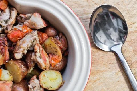 Chicken casserole Stock Photos