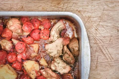 Chicken casserole Foto stock