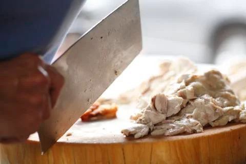 Chicken chopped Stock Photos