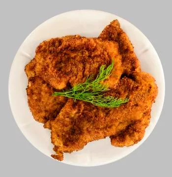Chicken chops Stock Photos
