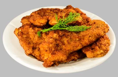 Chicken chops Stock Photos