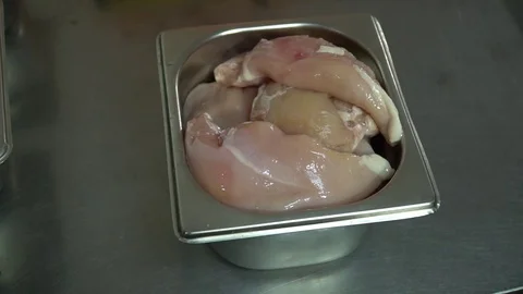 Chicken before cooking Stock Footage 80630550