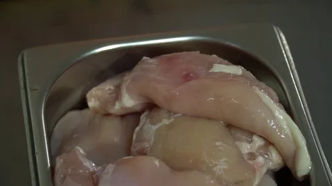 Chicken before cooking Stock Footage 80630842