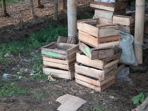 Chicken coops Stock Photos
