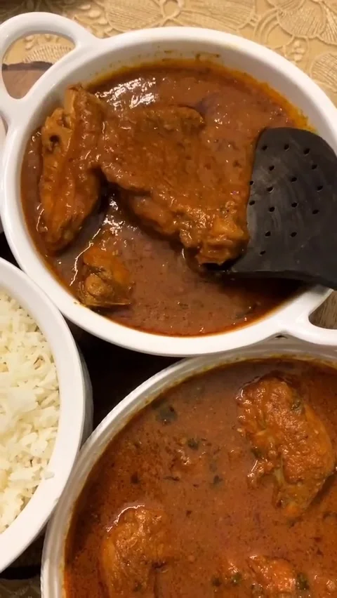 Chicken curry Stock Footage 139022875