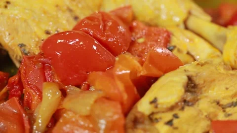 Chicken curry Stock Footage 140995905