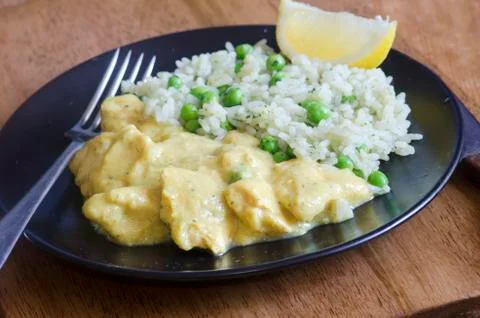 Chicken curry Foto stock