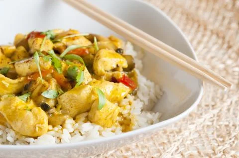 Chicken Curry Foto stock