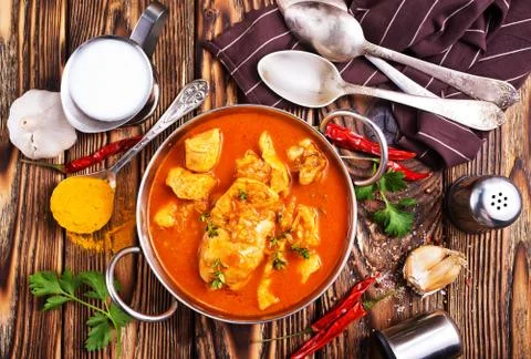 Chicken curry Stock Photos