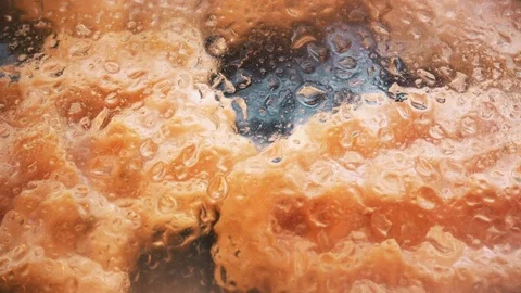 Chicken cutlets fried in a pan. Stock Footage 106991162