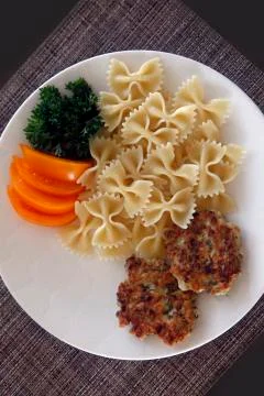 Chicken cutlets Stock Photos