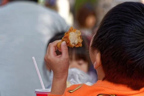 Chicken drumstick Stock Photos