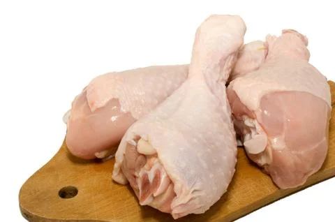 Chicken drumsticks Stock Photos