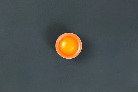 Chicken egg on blackboard with space for copy. Stock Photos