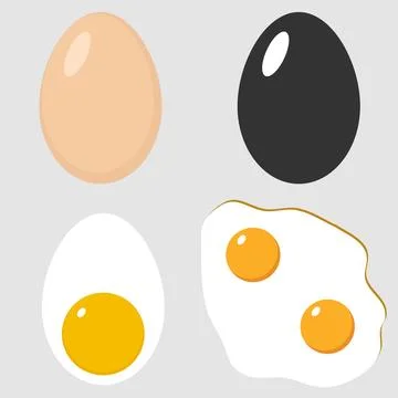 Chicken egg icon Stock Illustration