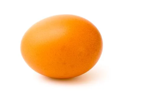 Chicken egg isolated Stock Photos