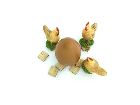 Chicken Egg Shell Quality, size, production concept Stock Photos