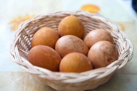 Chicken eggs Stock Photos