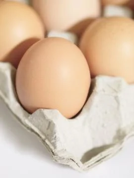 Chicken eggs Stock Photos