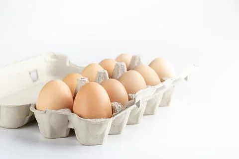 Chicken eggs Stock Photos