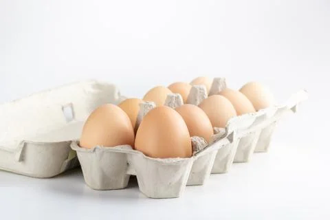 Chicken eggs Stock Photos
