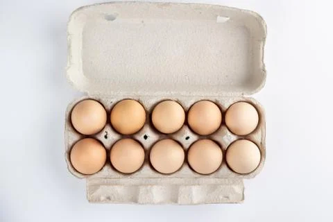 Chicken eggs Stock Photos
