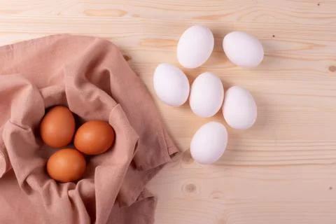Chicken eggs Stock Photos