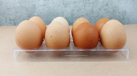 Chicken eggs Stock Photos