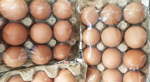 Chicken eggs Stock Photos