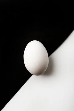 Chicken eggs  on a white background Stock Photos