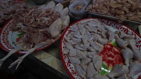 Chicken feet Stock Footage 123567683