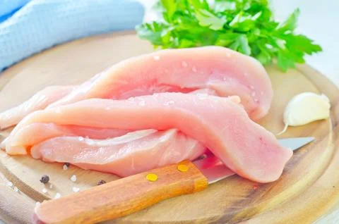 Chicken fillet Stock Photos