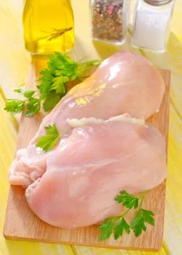 Chicken fillet Stock Photos