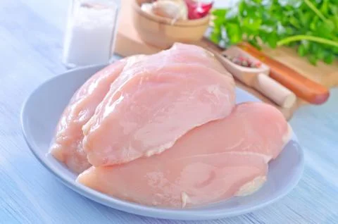 Chicken fillet Stock Photos