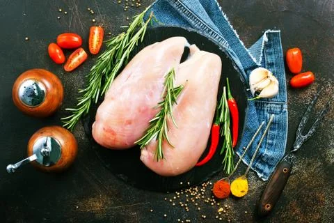 Chicken fillet Stock Photos