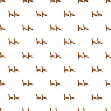 Chicken foot claw repeating seamless pattern background Illustrazione stock