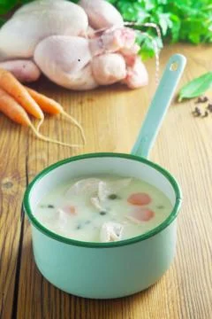 Chicken Fricassee Stock Photos
