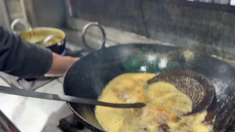 Chicken fried Stock Footage 324510592