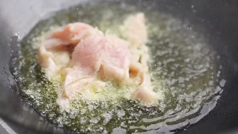 CHICKEN FRY Stock Footage 242384461