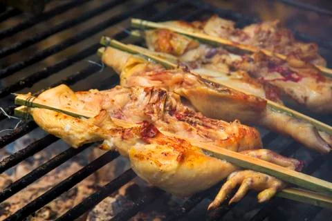 Chicken grill Stock Photos